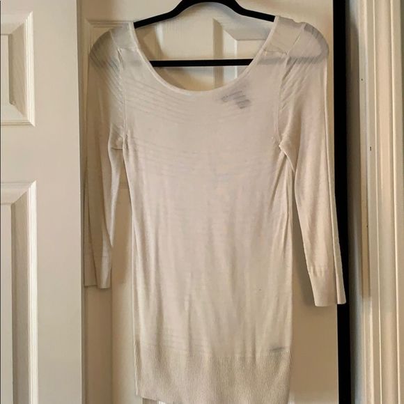 White House Black Market Sweaters - White house black market XS white sweater top